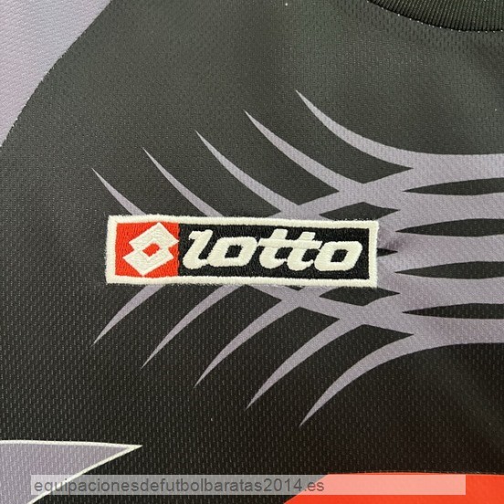 Nuevo Portero Camiseta Juventus Retro 2001 2002 Negro Baratas
